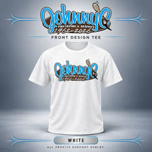 Load image into Gallery viewer, Johnny C Signature Memorial T-Shirt | Bagged N Nerdy Brand