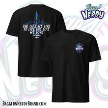 Load image into Gallery viewer, Life We Live Design | Bagged N Nerdy Brand Short Sleeve T-Shirt