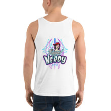 Load image into Gallery viewer, Men's Pinstripe Tank Top | Bagged N Nerdy Brand