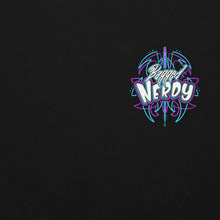 Load image into Gallery viewer, Pinstriped Bagged n Nerdy Hoodie