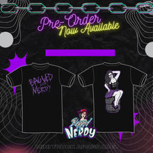 Load and play video in Gallery viewer, Bagged Nerdy Girl T-Shirt