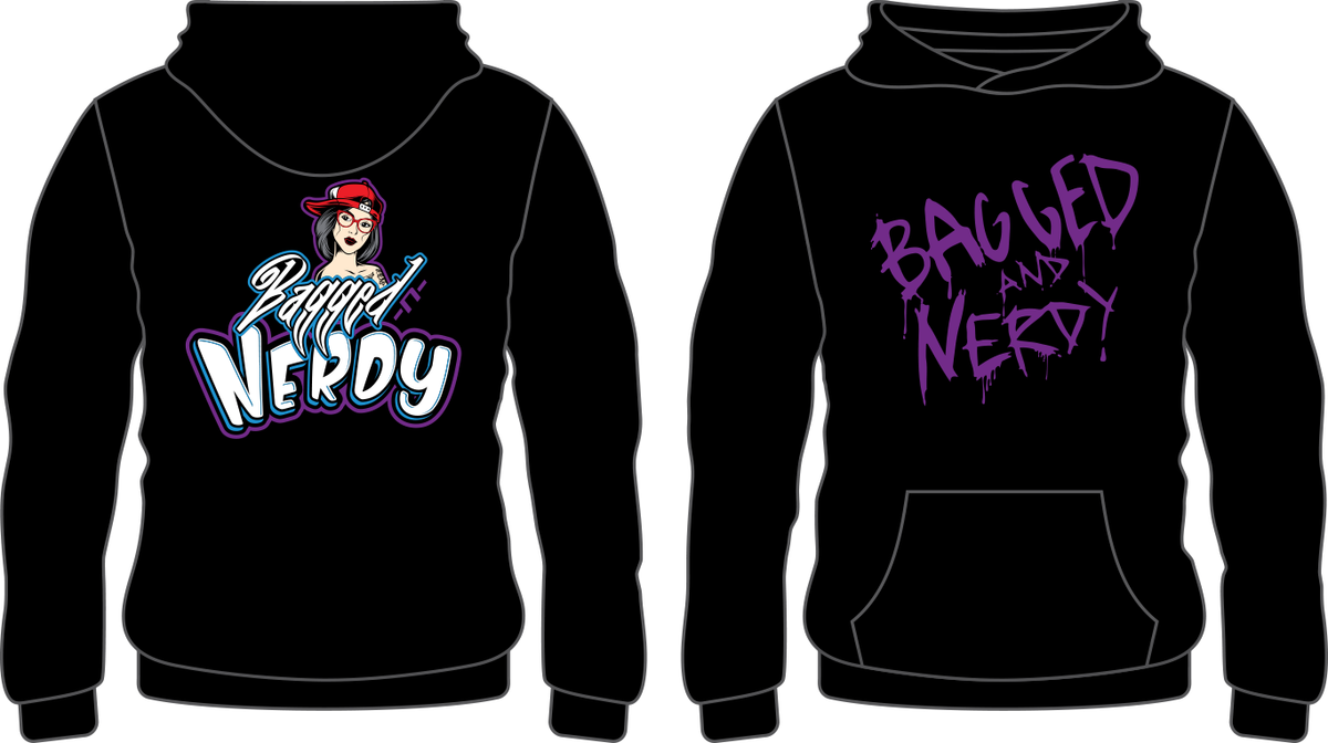 White and nerdy sales sweatshirt
