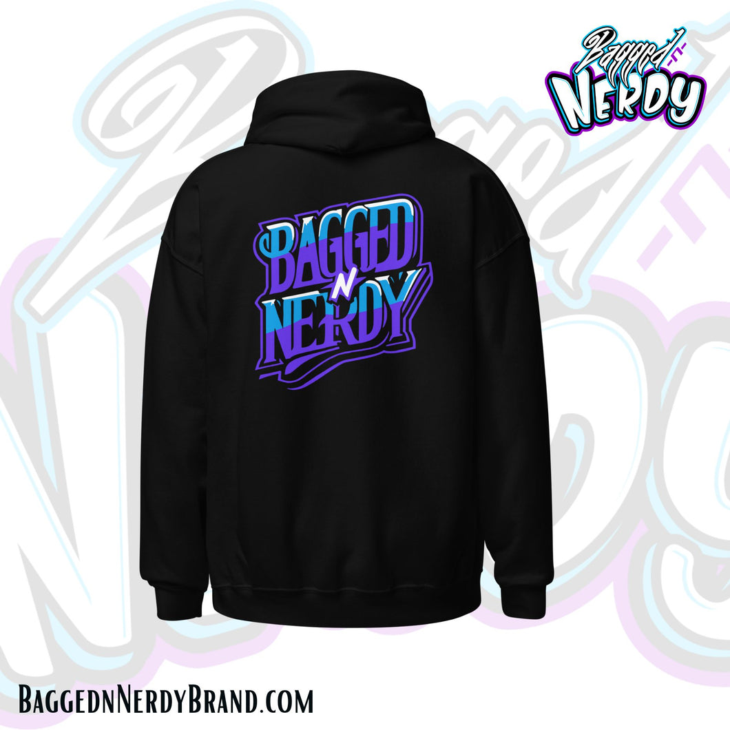BNNB Logo Design 2025 Hoodie – Bagged n Nerdy Brand