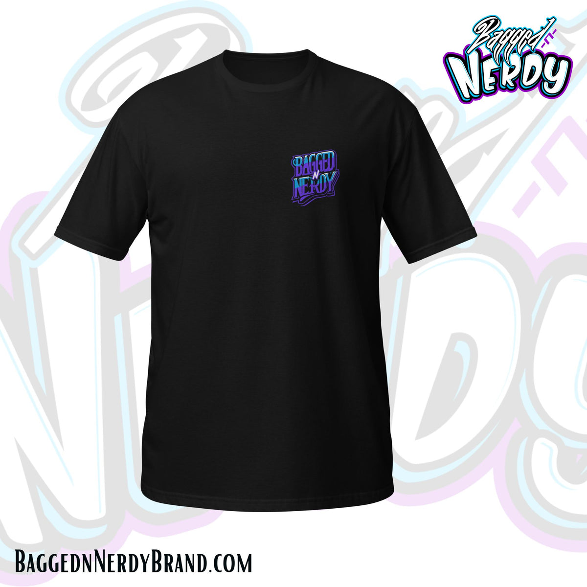 BNNB Logo Design 2025 T-Shirt – Bagged n Nerdy Brand
