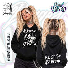 Load image into Gallery viewer, Brutal Fox Keep It Brutal Hoodie | Brutal Grafx

