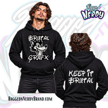Load image into Gallery viewer, Brutal Fox Keep It Brutal Hoodie | Brutal Grafx
