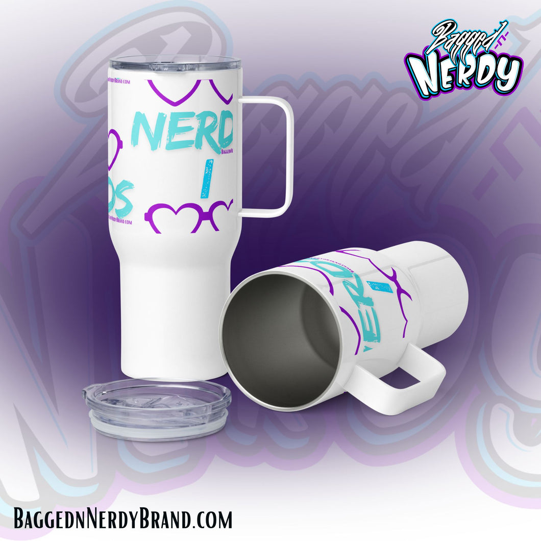 I Love Nerds | Travel Mug | Bagged N Nerdy