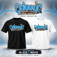 Load image into Gallery viewer, Johnny C Signature Memorial T-Shirt | Bagged N Nerdy Brand
