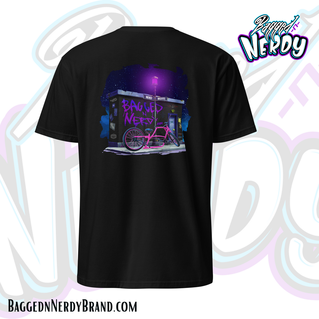 Bagged N Nerdy 3 Entry’s Waffle Tee | Win a CBurke Custom Beach Cruiser