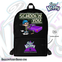 Load image into Gallery viewer, Schoolin&#39; You | Backpack | Bagged N Nerdy
