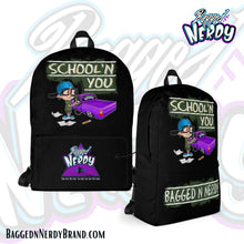 Load image into Gallery viewer, Schoolin&#39; You | Backpack | Bagged N Nerdy
