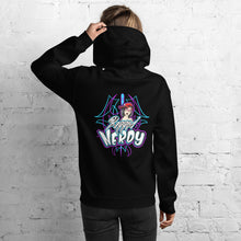 Load image into Gallery viewer, Pinstriped Bagged n Nerdy Hoodie
