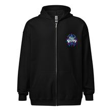 Load image into Gallery viewer, Pinstriped Bagged n Nerdy Hoodie
