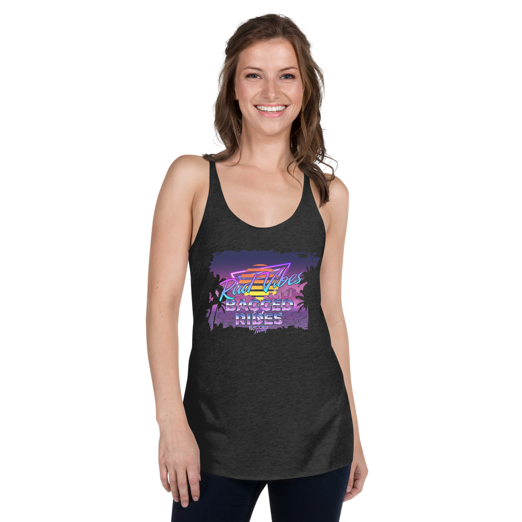 Ladies Knit Tank Top | Rad Vibes Bagged Rides