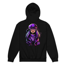 Load image into Gallery viewer, Youth Misfit Girl Bagged n Nerdy Hoodie
