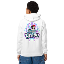 Load image into Gallery viewer, Pinstriped Youth Heavy Blend Hoodie
