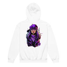 Load image into Gallery viewer, Youth Misfit Girl Bagged n Nerdy Hoodie
