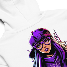 Load image into Gallery viewer, Youth Misfit Girl Bagged n Nerdy Hoodie

