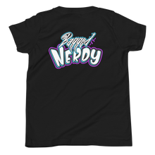 Load image into Gallery viewer, Toddler Purple Bagged n Nerdy Logo T-Shirt
