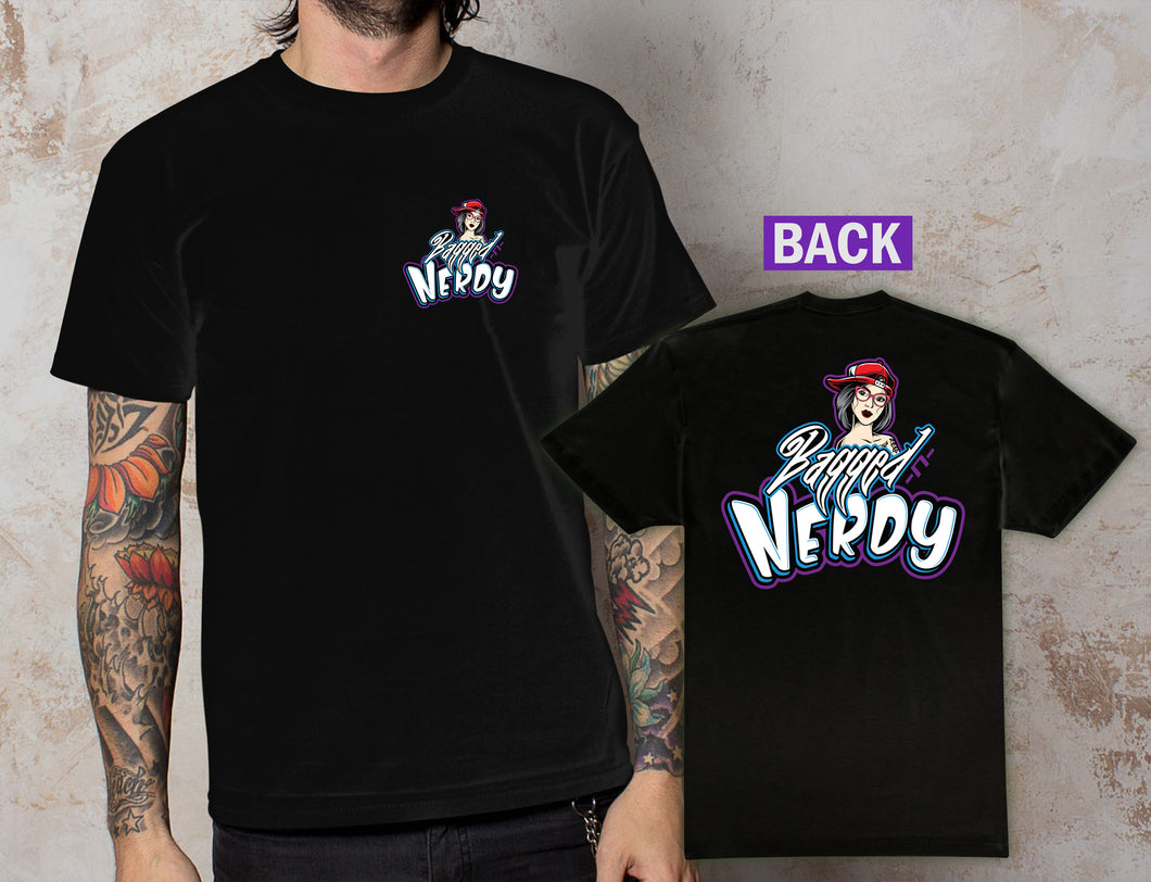 Girl Logo Bagged N Nerdy T-Shirt